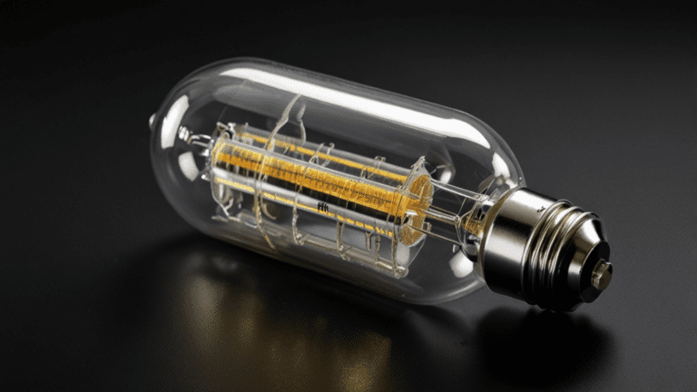 E140039 500w type j double ended-Ended Halogen Bulb