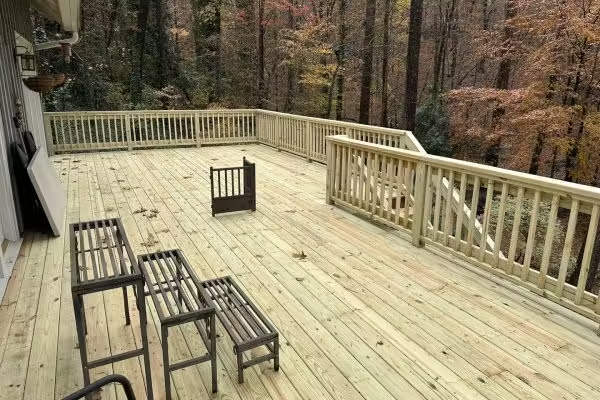Spring Deck Cleaning