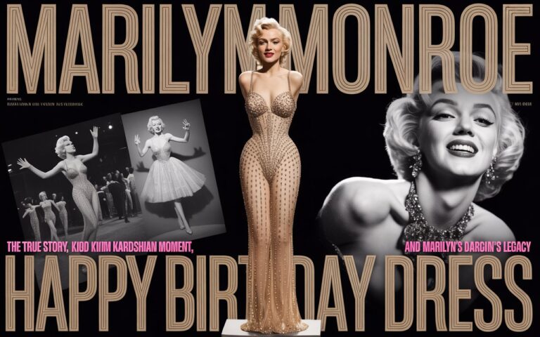 Marilyn Monroe Happy Birthday Dress