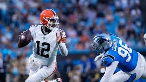 cleveland browns vs carolina panthers match player stats,